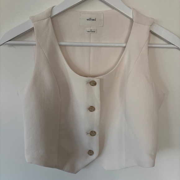Wilfred / Aritzia Rocco Vest | 6 (like sz 2 or 4) - Picture 2 of 5